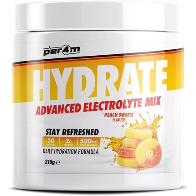 Per4m Hydrate Electrolyte Mix Powder 500mg Cocomineral to Replenish Essentials