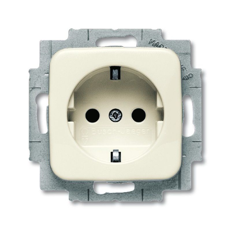 Busch-Jaeger 2013-0-4375 prise de courant CEE 7/3 Blanc