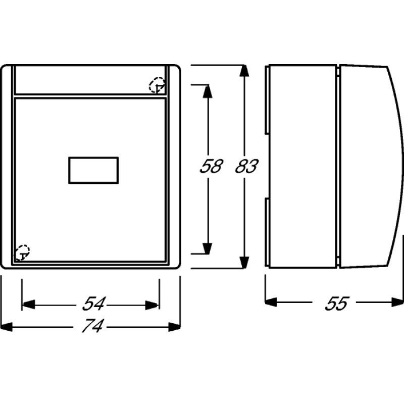 Busch-Jaeger 1484-0-0371 light switch Blue, Grey