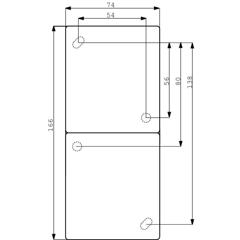 BUSCH JAEGER BJ 20-02EW-53 Steckdose m.Klappdeckel senkrecht 2f ocean IP44 grau/blau