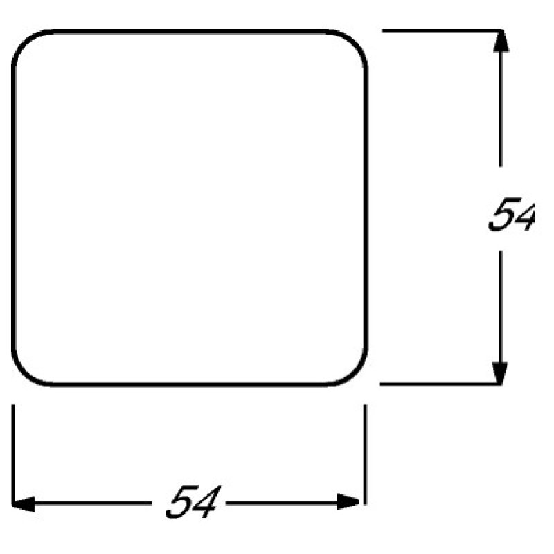 BUSCH JAEGER BJ 2520TR-214 Abdeckung f.Taster m.Symbol Schlüssel Reflex SI alpinweiß
