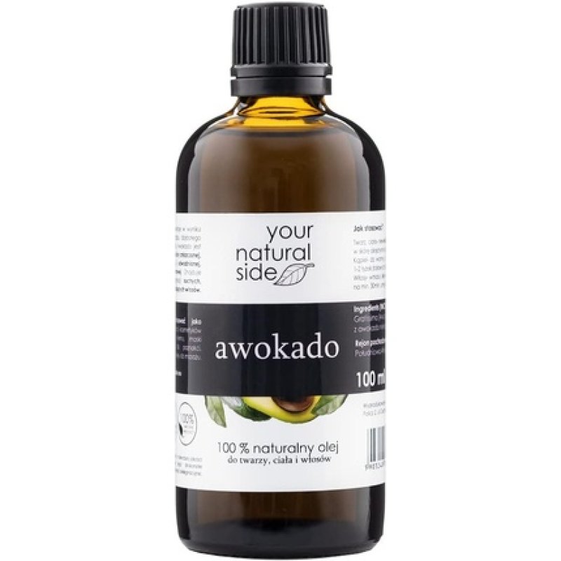 Your Natural Side Avocado Cosmetic Oil Persea Gratissima 100ml
