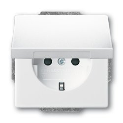 Busch-Jaeger 20 EUK-84 socket-outlet CEE 7/3 White