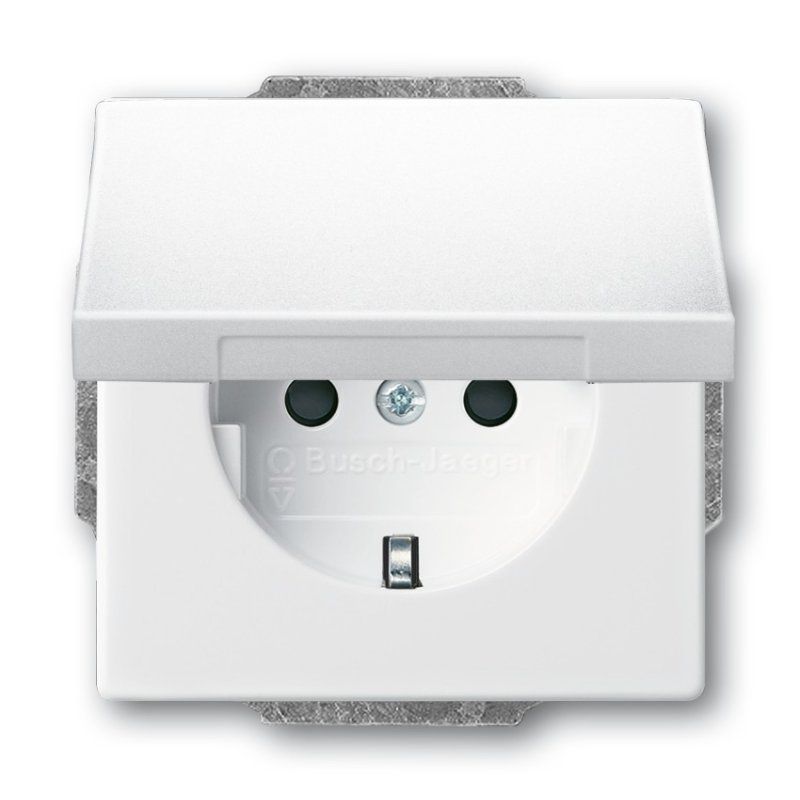 Busch-Jaeger 20 EUK-84 prise de courant CEE 7/3 Blanc