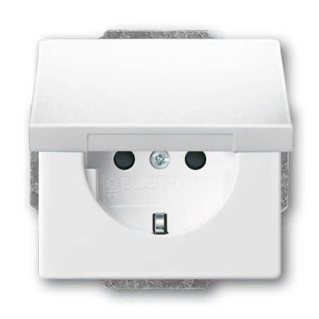 Busch-Jaeger 20 EUK-84 prise de courant CEE 7/3 Blanc