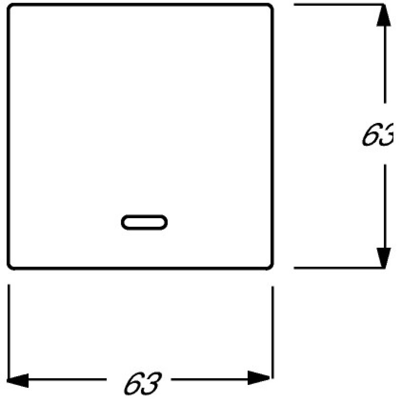 BUSCH JAEGER BJ 6543-84-101 Bedienelement f.Busch- Memory-Taststeuergerät Dimmerstudioweiß