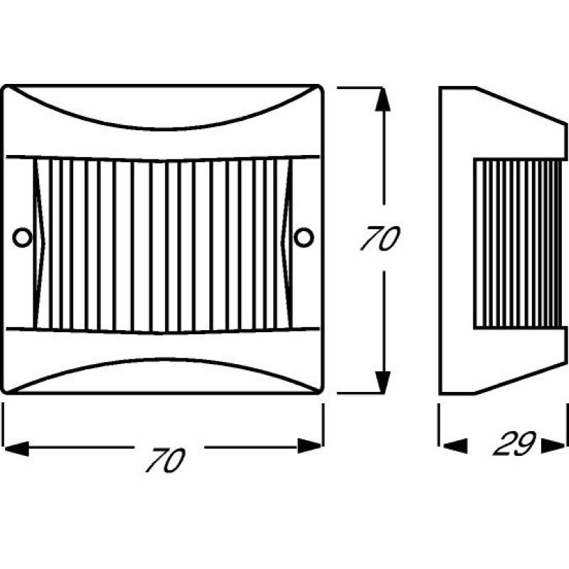 BUSCH JAEGER BJ 6800-34-102C Busch-Wächter Sensor Allwetter 44 Busch-Wächter alpinweiß
