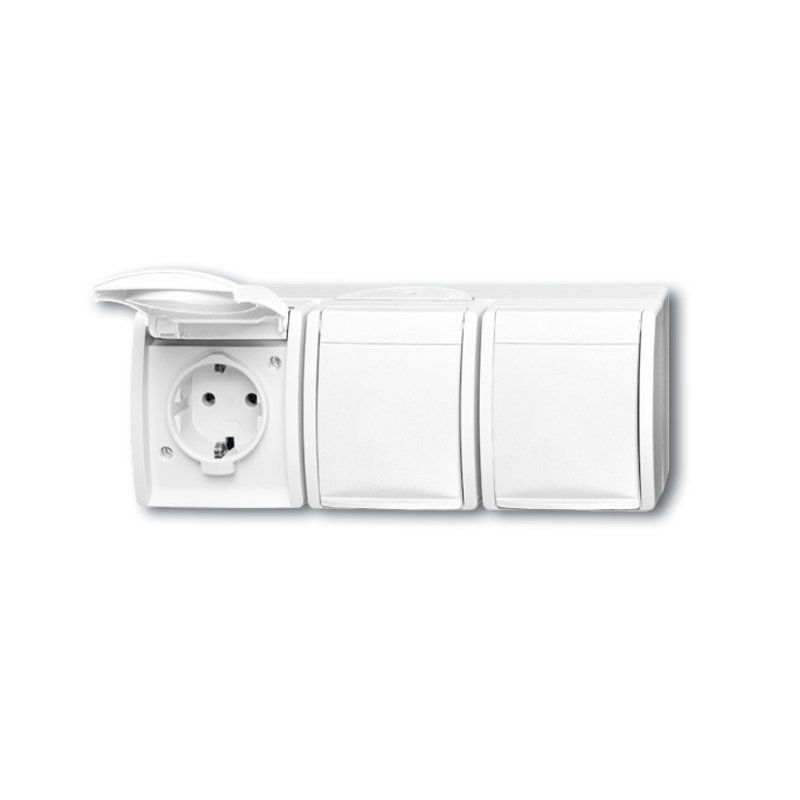 Busch-Jaeger 2084-0-0712 socket-outlet CEE 7/3 White