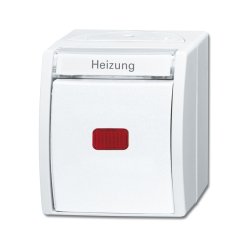 Busch-Jaeger 2601/6 SKWNH-54 1P Blanc