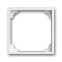 Busch-Jaeger 1710-0-3861 Plaque de commutation et obturateur Blanc