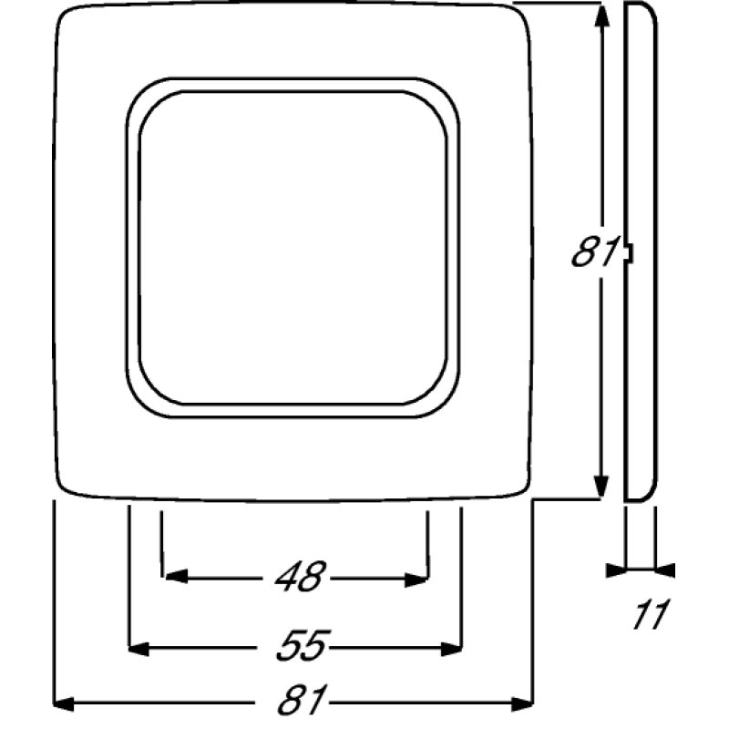 Busch-Jaeger 1725-0-1494 wall plate/switch cover White