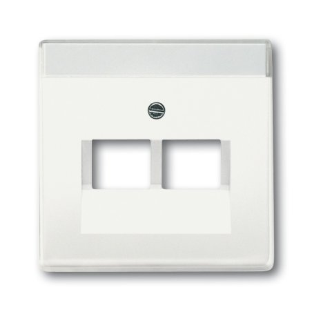 Busch-Jaeger 1710-0-3888 Plaque de commutation et obturateur Blanc