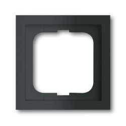 Busch-Jaeger 1754-0-4419 Plaque de commutation et obturateur Noir