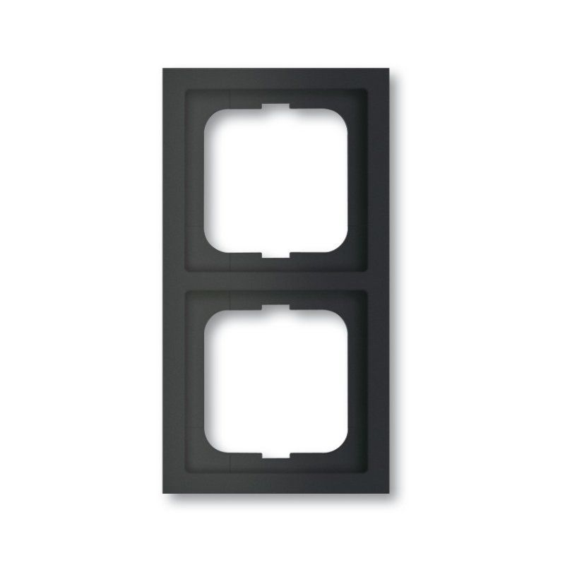 Busch-Jaeger 1754-0-4420 Plaque de commutation et obturateur Noir