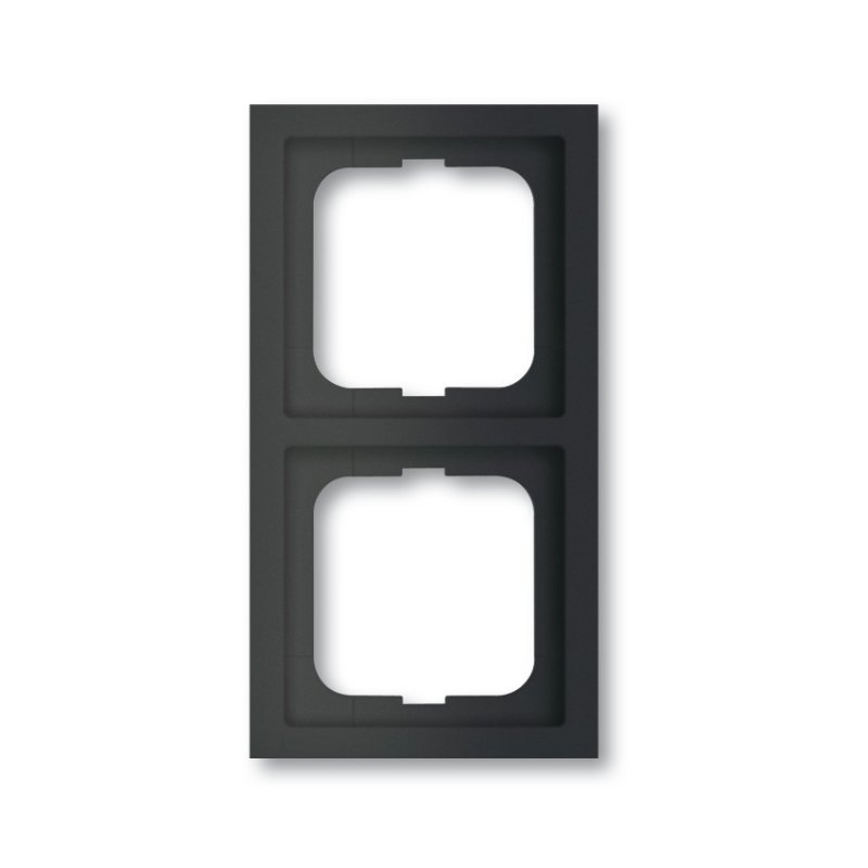 BUSCH JAEGER BJ 1722-885K Rahmen 2f future linear schwarz matt