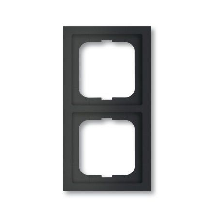 Busch-Jaeger 1754-0-4420 Plaque de commutation et obturateur Noir