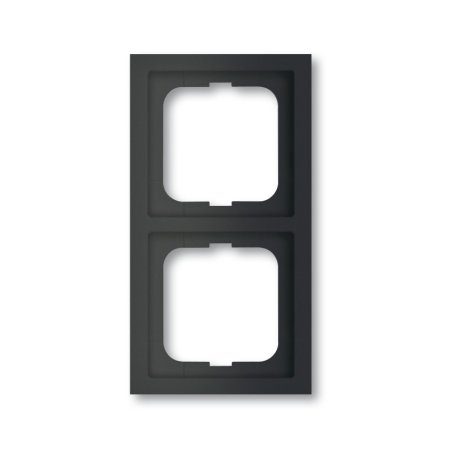 BUSCH JAEGER BJ 1722-885K Rahmen 2f future linear schwarz matt