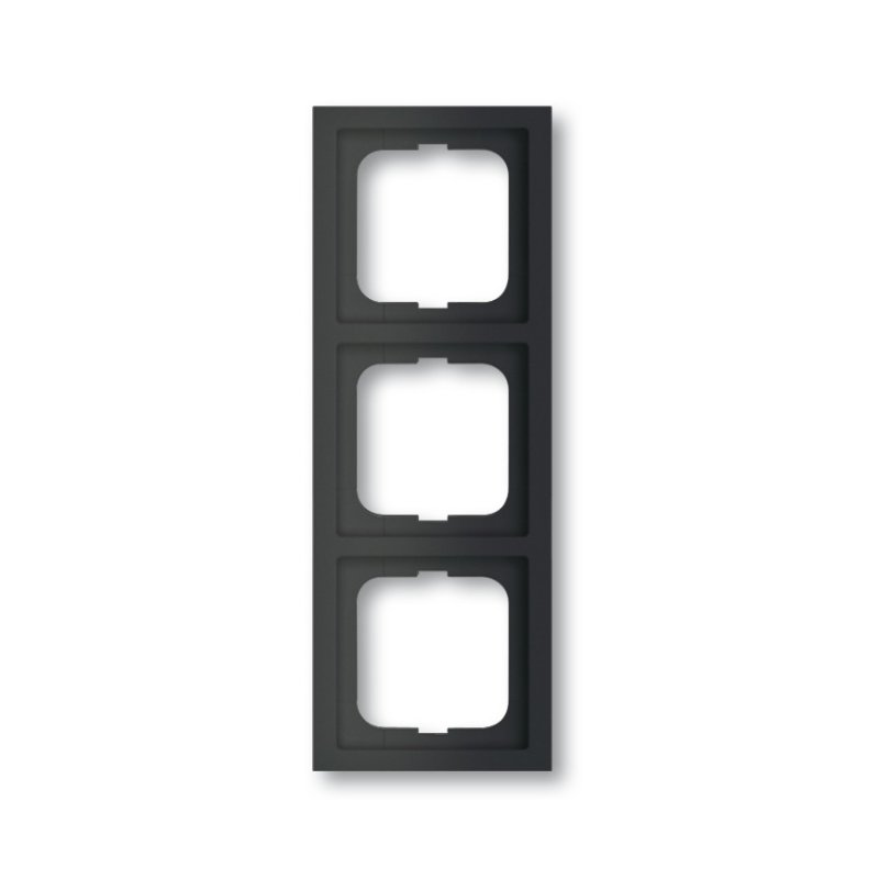 Busch-Jaeger 1754-0-4421 Plaque de commutation et obturateur Noir