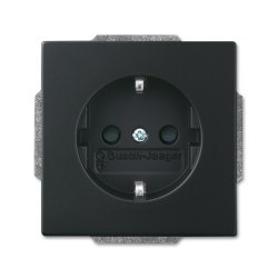 Busch-Jaeger 2011-0-3883 socket-outlet CEE 7/3 Black