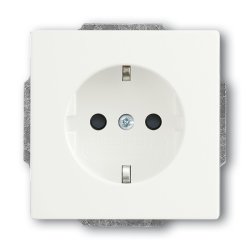 Busch-Jaeger 20 EUCKS-884 socket-outlet CEE 7/3 White