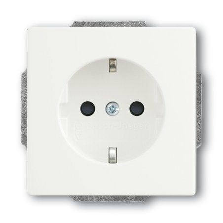 Busch-Jaeger 20 EUCKS-884 socket-outlet CEE 7/3 White