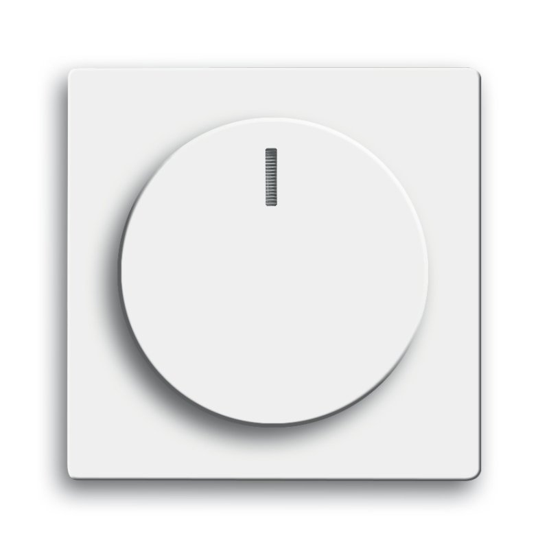 BUSCH JAEGER BJ 6540-84-102 Bedienelement f.Dreh- Dimmer -102 Busch-Dimmer studioweiß