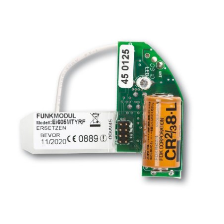 BUSCH JAEGER BJ 6828 Rauchalarm RF Funkmodul f.Rauch- u.Wärmealarm (Rauchmelder)