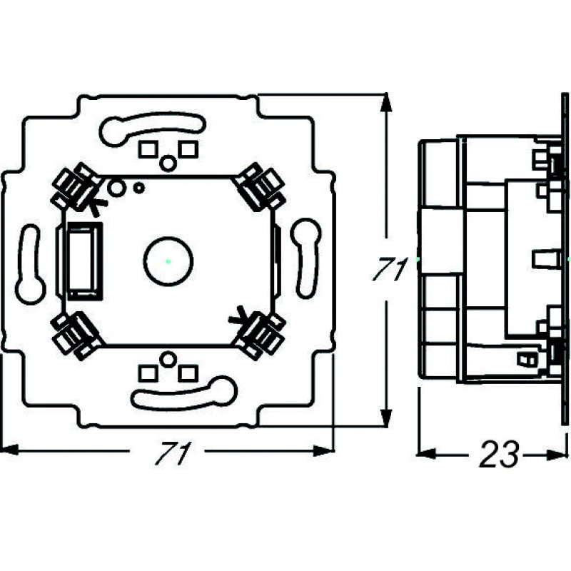 BUSCH JAEGER BJ 6120/12-101 UP-Busankoppler -101 Busch-priOn Sensoren