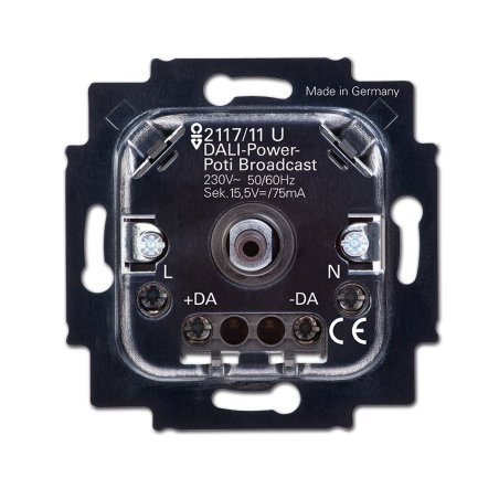 Busch-Jaeger 2117/11 U Built-in Dimmer Black