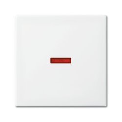 Busch-Jaeger 1731-0-2016 Plaque de commutation et obturateur Blanc