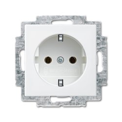 Busch-Jaeger 4011395191200 socket-outlet Type F White