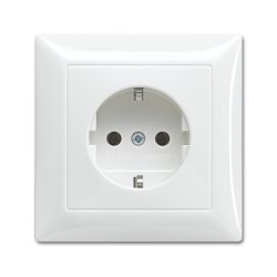 Busch-Jaeger 4011395191323 socket-outlet Type F White