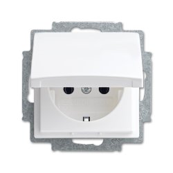 Busch-Jaeger 4011395191248 socket-outlet Type F White