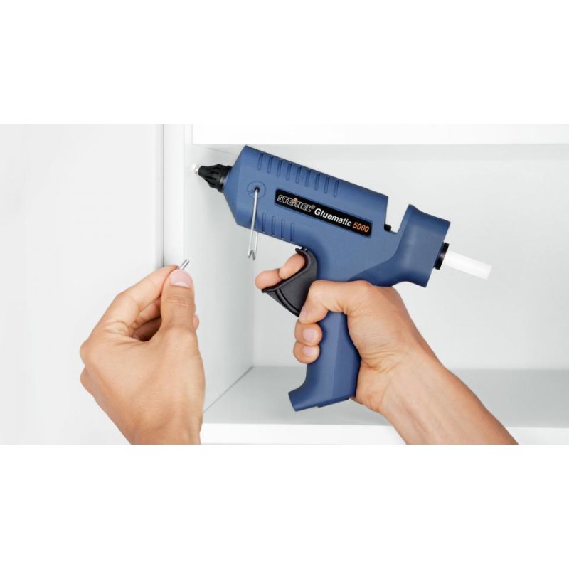 STEINEL Gluematic 5000 Pistolet à colle chaude Bleu 500 W