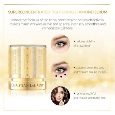 Christian Laurent Super Concentrated Diamond Tightening Serum 30ml for Eyes