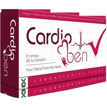 Nutricosmetics - Tegor Cardioben 60 Caps