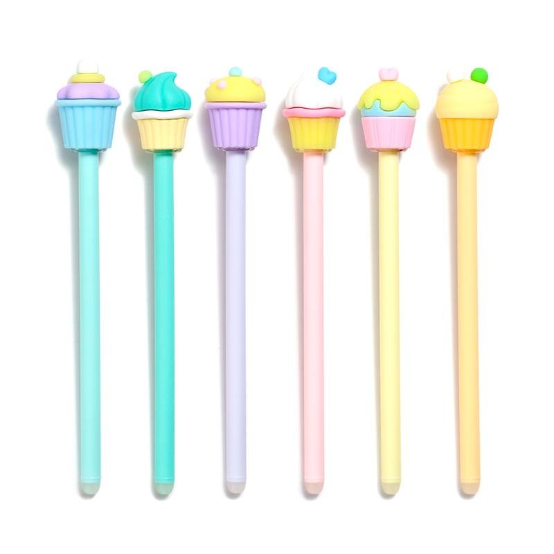 KAWAII - Cupcake - Stylo à Gel Effaçable (Display de 36pcs)