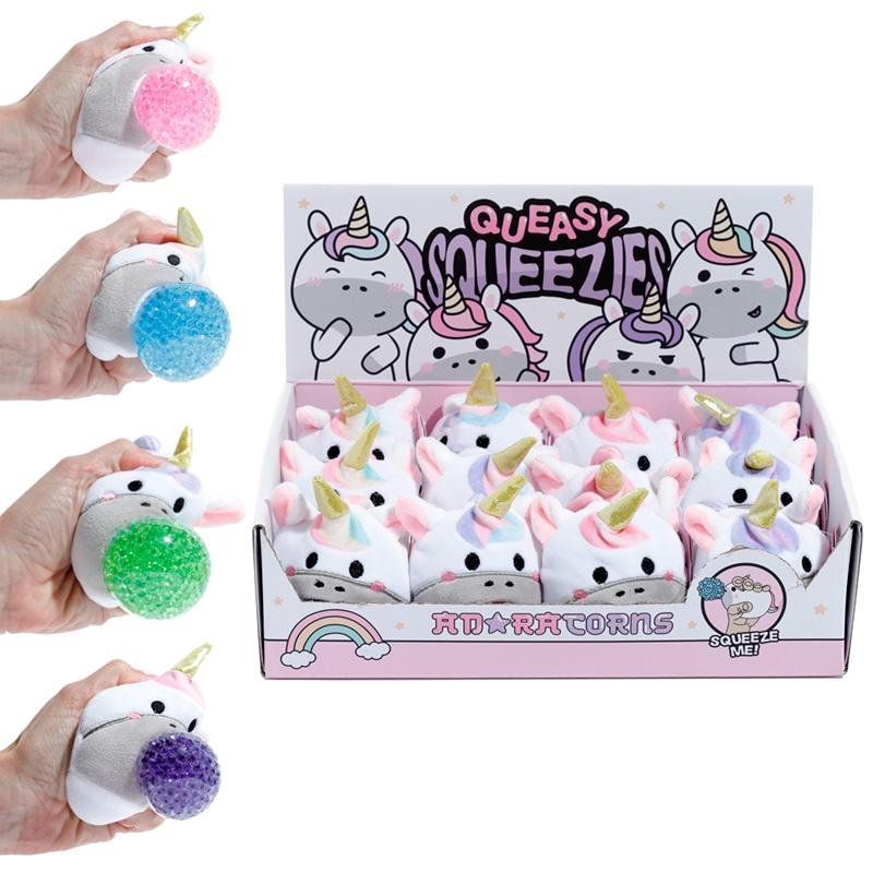 KAWAII - Licorne - Balle 'Squeezies' Anti-Stress