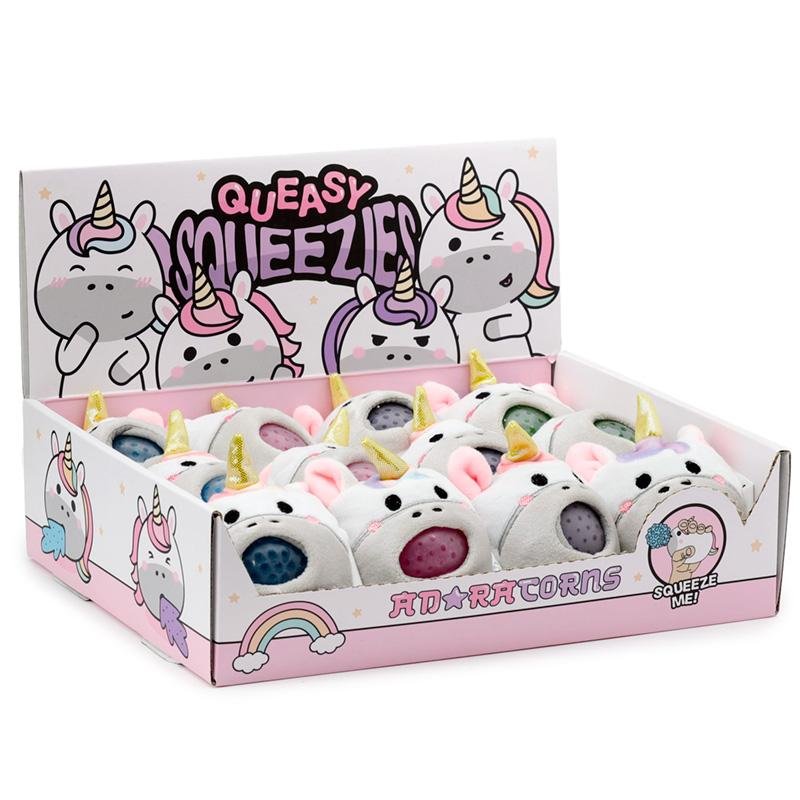 KAWAII - Licorne - Balle 'Squeezies' Anti-Stress