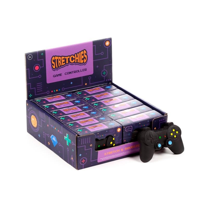 GAME OVER - Manette - Objet 'Stretchies' Anti-Stress - 11 cm
