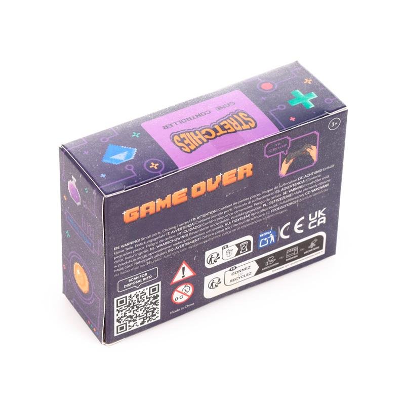 GAME OVER - Manette - Objet 'Stretchies' Anti-Stress - 11 cm