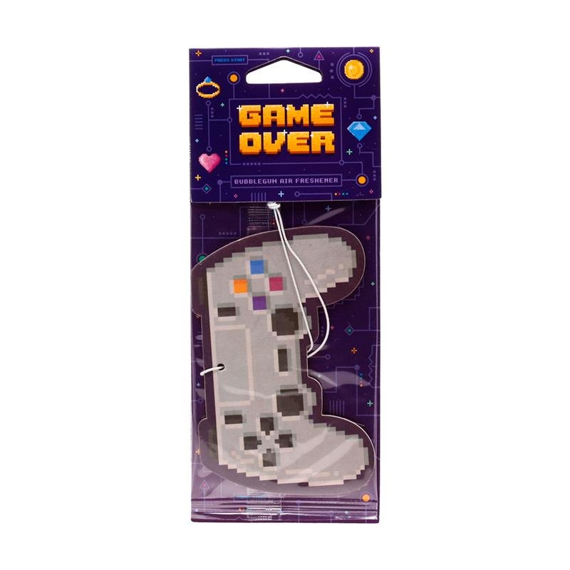 GAME OVER - Manette - Désodorisant Voiture - Bubble Gum