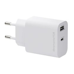 EU Wall Chrg-USB-C 25W USB-A 18W-WHT