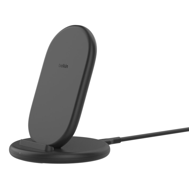 Belkin WIB006KQBK chargeur d'appareils mobiles Smartphone Noir USB Recharge sans fil Charge rapide Intérieure