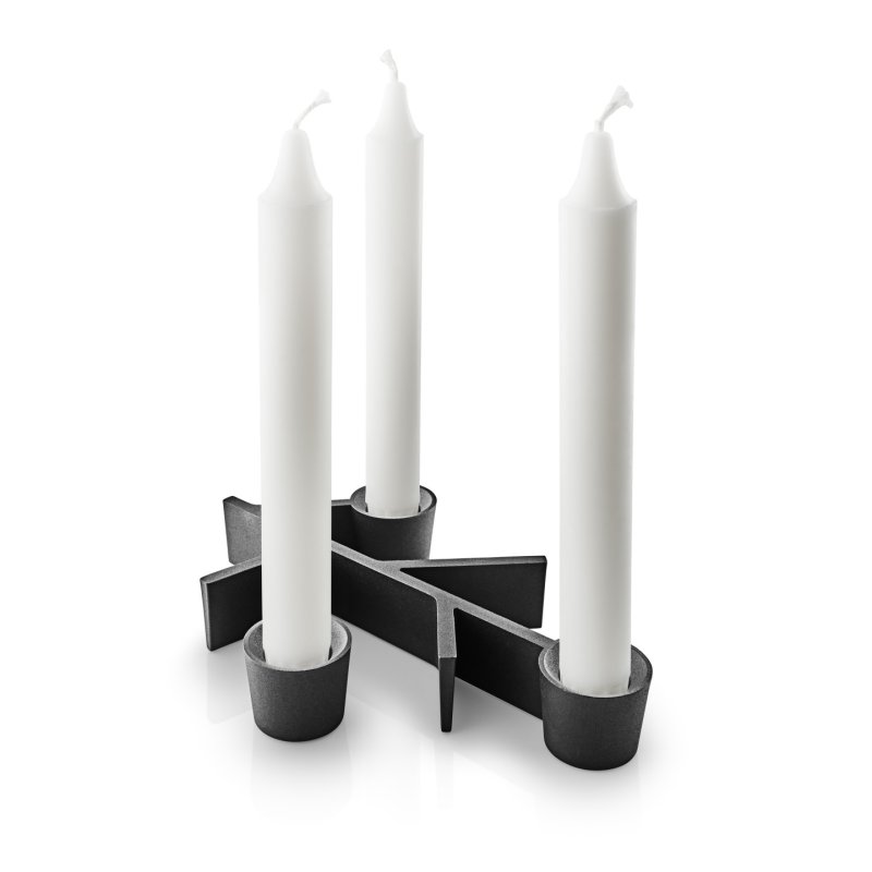Eva Solo - Twig candlestick - Black - 20 cm