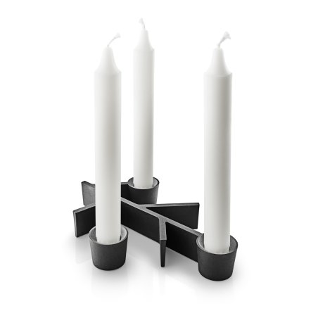 Eva Solo - Twig candlestick - Black - 20 cm