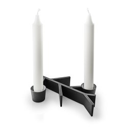 Eva Solo - Twig candlestick - Black - 18 cm