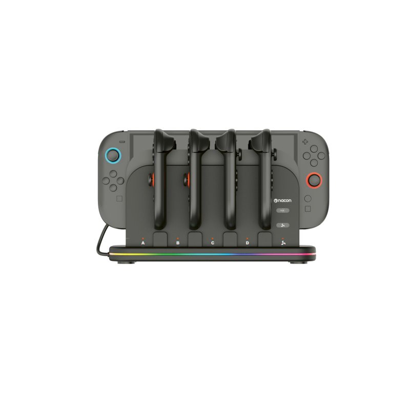 NACON Station Multicharge RVB Pour 4 Joy-con Nintendo Switch/Switch 2