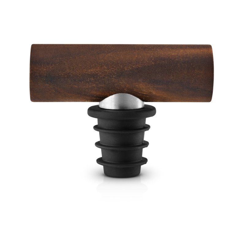 Eva Solo - Liquid Lounge Wine Stopper - Walnut wood - 4.6x6.7 cm