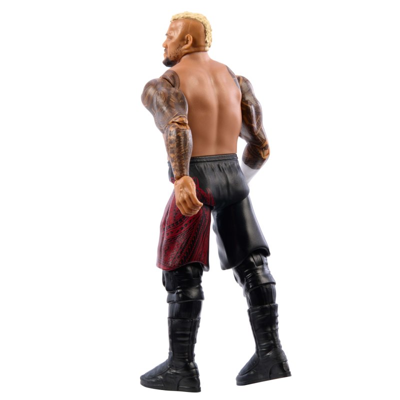 WWE Solo Sikoa Action Figure, Main Event Series 151 6-inch Collectible Superstar with Articulation